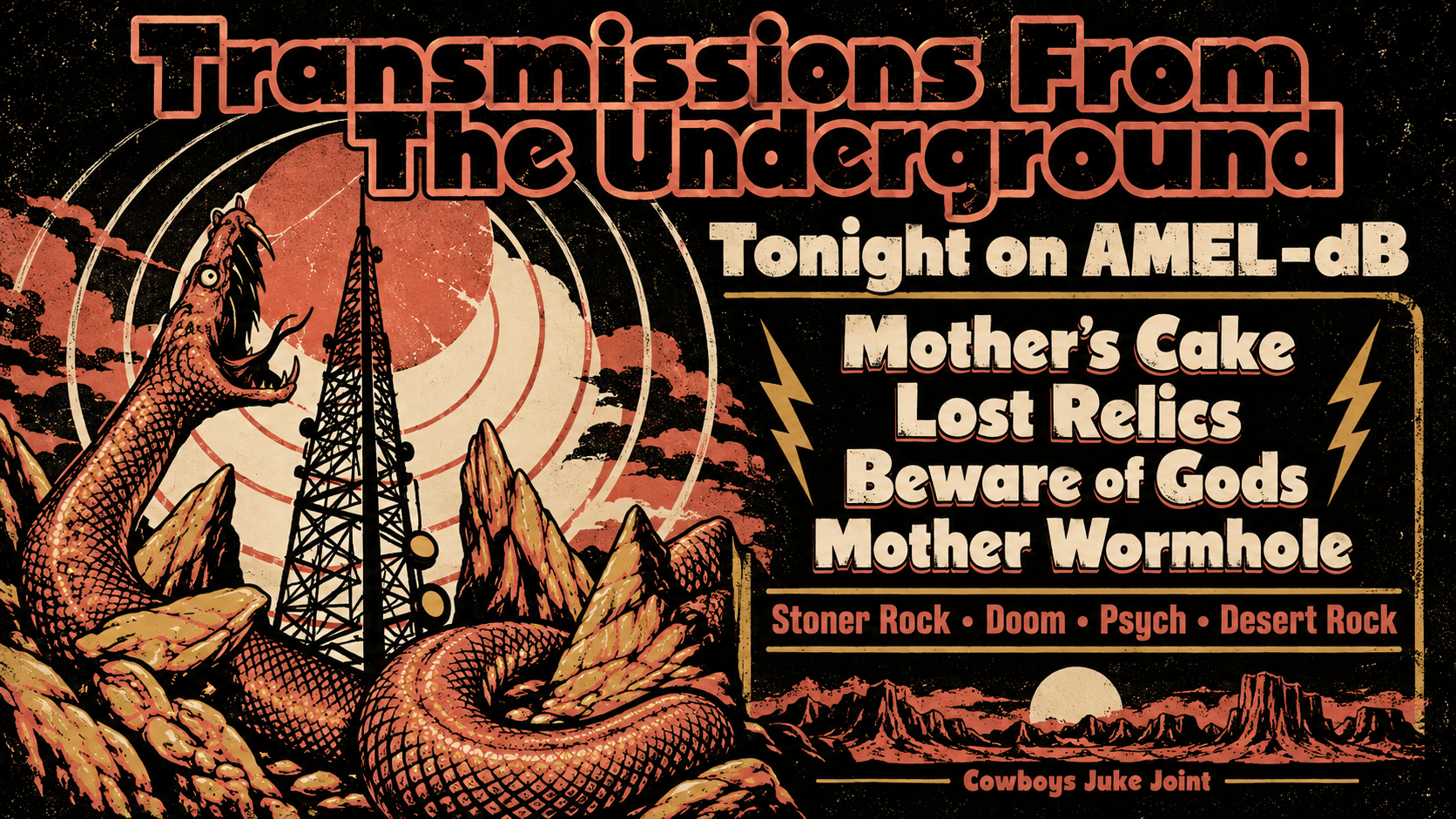 Transmissions From the Underground Hits AMEL-dB at 6 A.M. Eastern With a Heavy International Lineup
