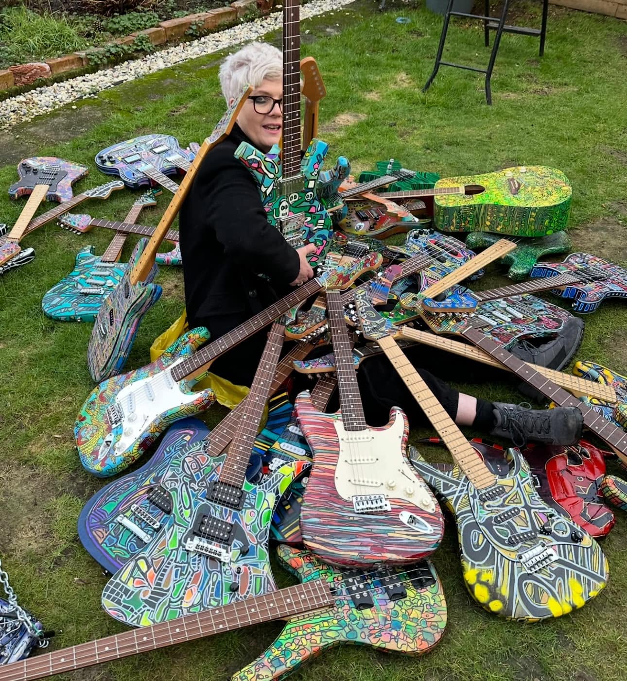 The Guitar Becomes the Canvas
