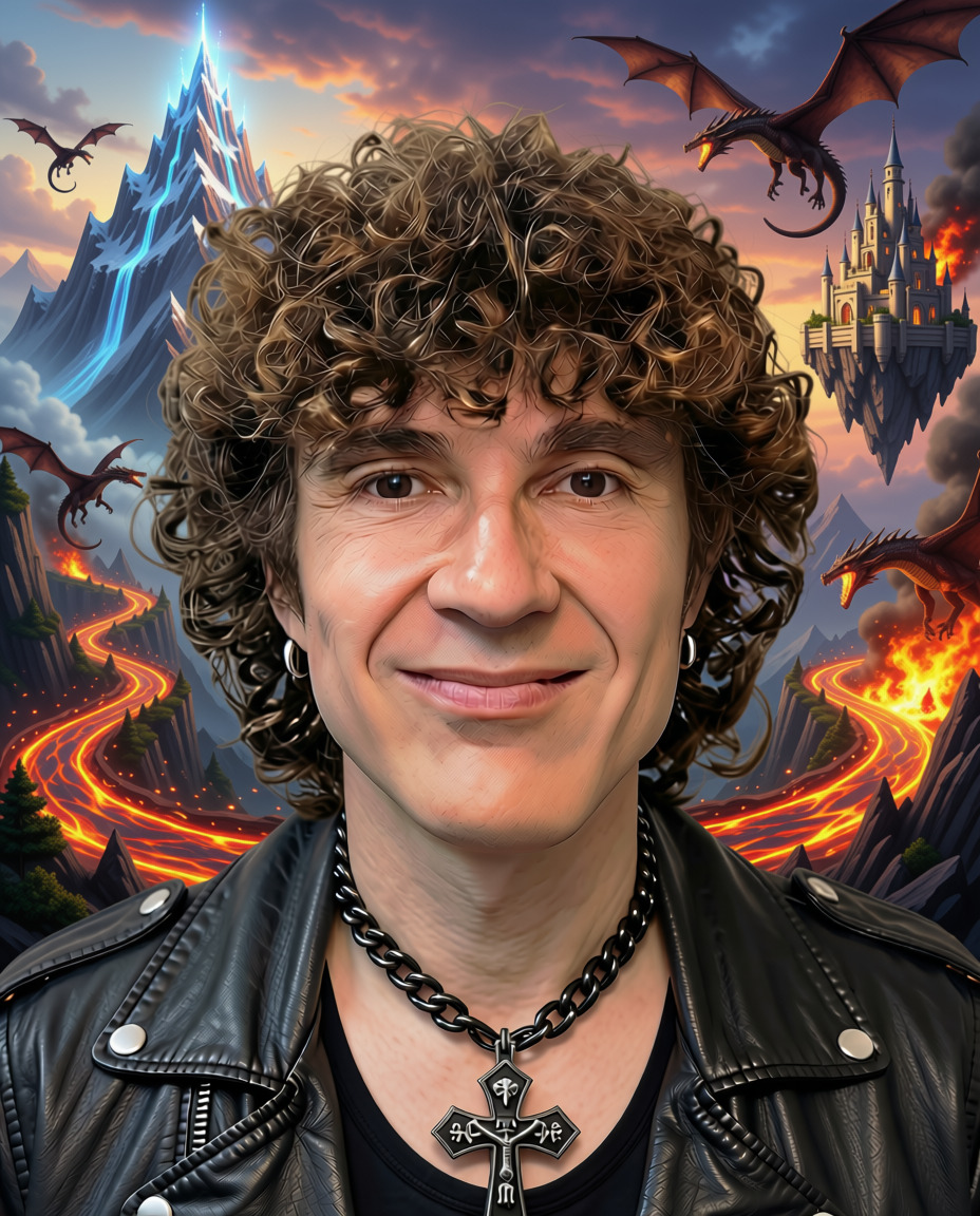 James Legendforge: Lyrics Lost in a Wardrobe for 30 Years, Forged Into Power Metal